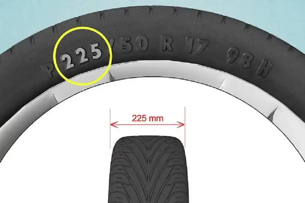 سایز لاستیک اتومبیل خود را چگونه تشخیص دهیم؟ 3 سایز لاستیک اتومبیل