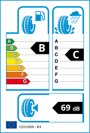 برچسب انرژی لاستیک 315/80R 22.5 Michelin x line energy