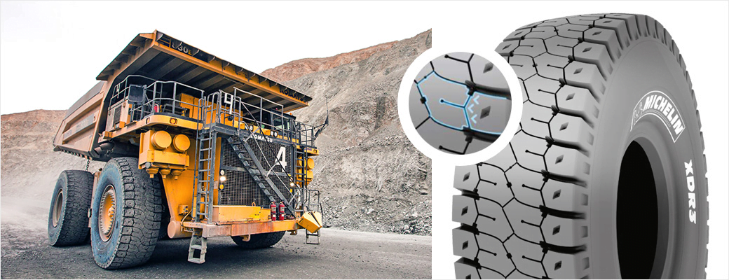 لاستیک MICHELIN XDR 3