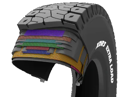 لاستیک MICHELIN XDR 3