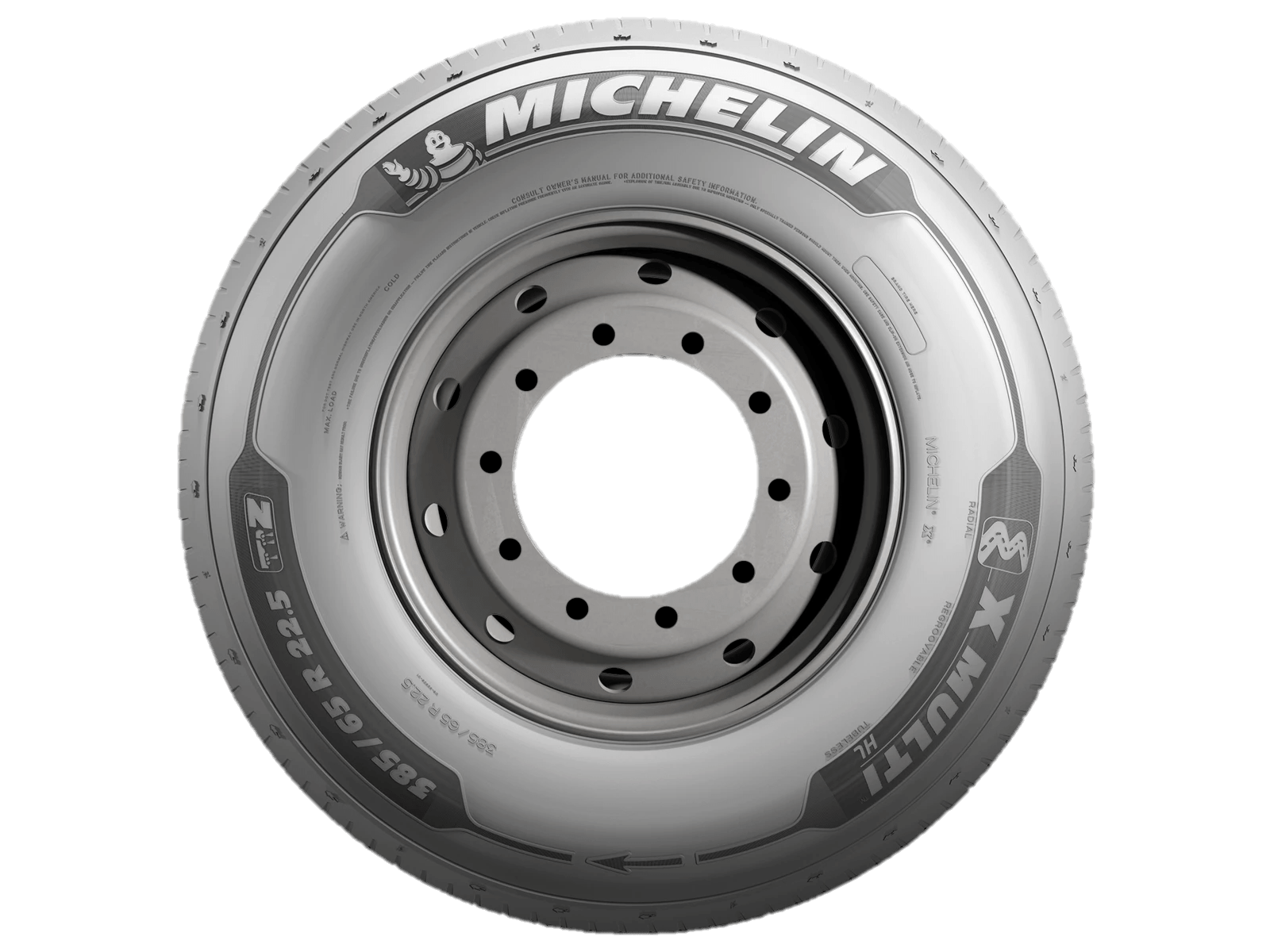 ویژگی های لاستیک MICHELIN X MULTI HL Z