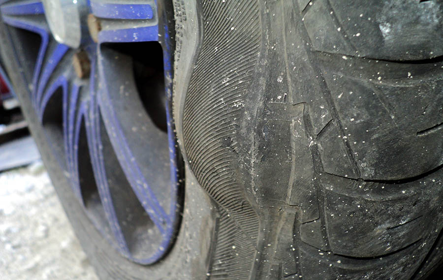 تعویض لاستیک خودرو